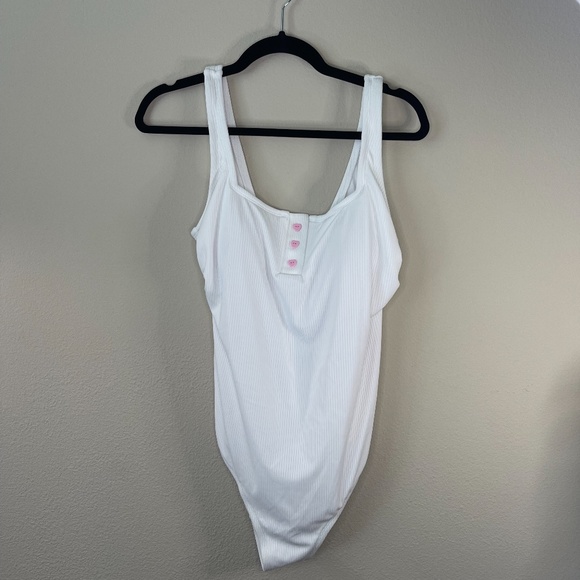 Stoney Clover Lane White One Piece Swimsuit - Picture 2 of 6